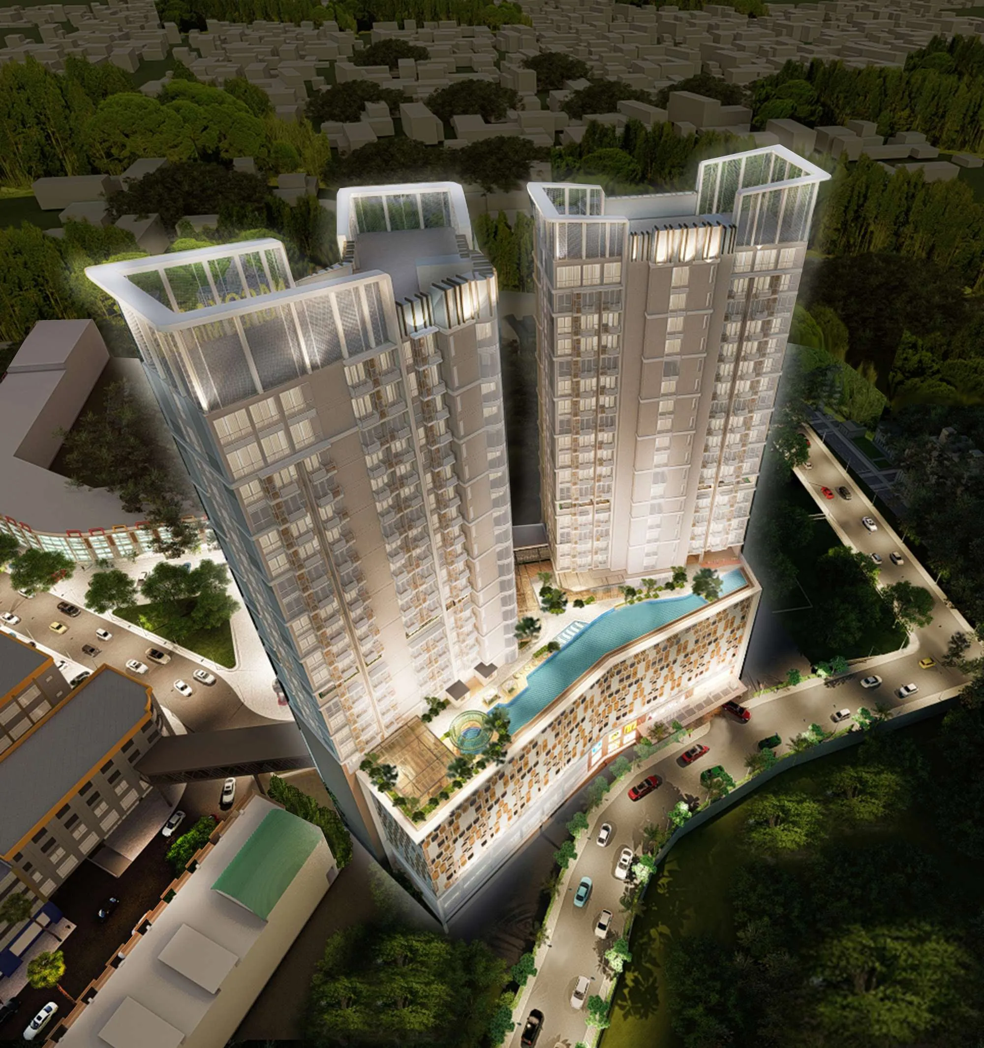 Nagoya Hill Superblock 建筑景观